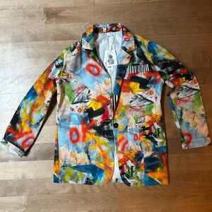 Colorful Abstract Blazer